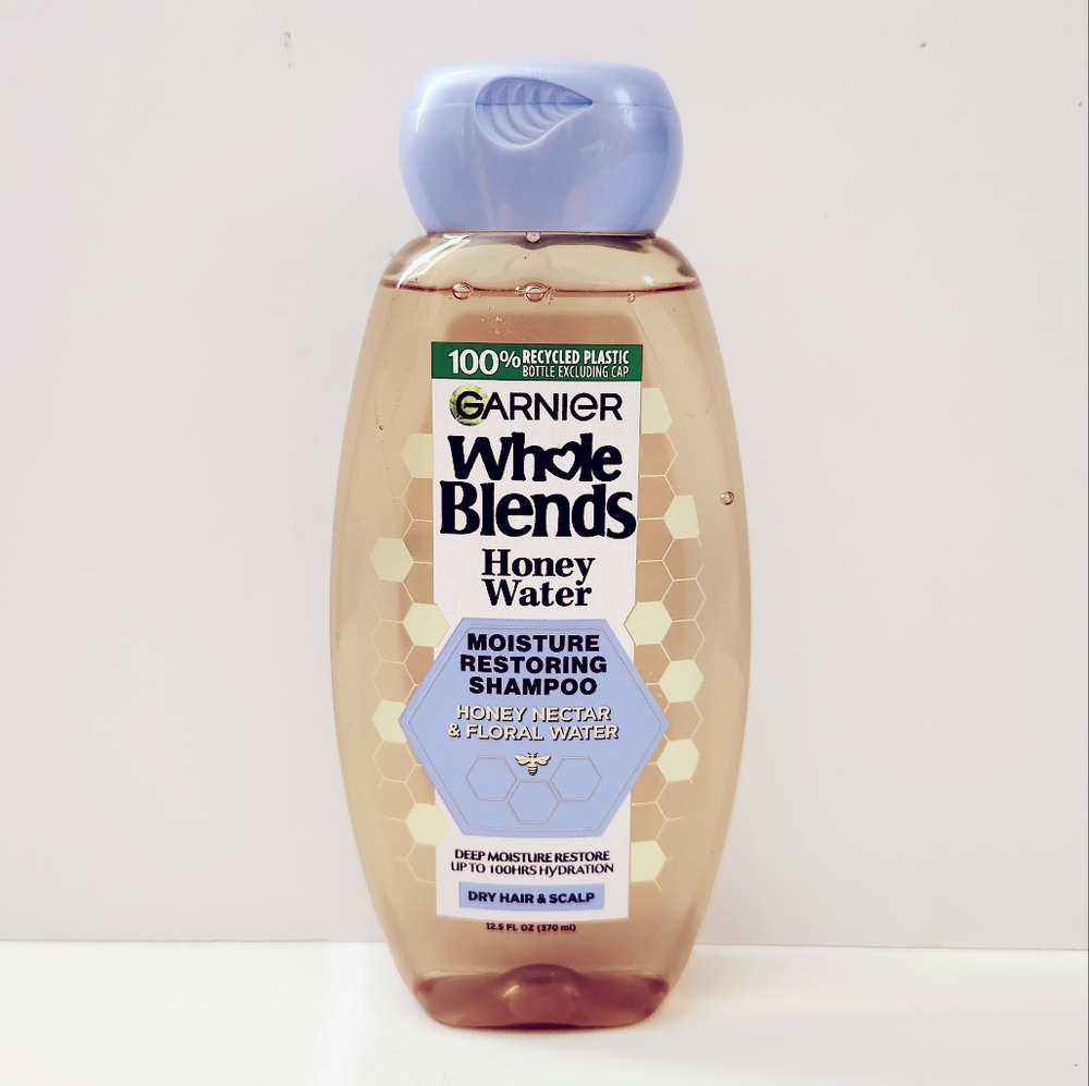⭐4/$15 Garnier Whole Blends Honey Water Moisture Restoring Shampoo